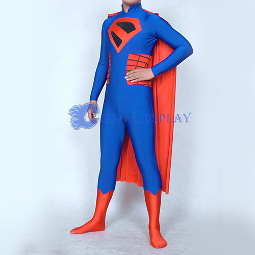 Highneck Superman Cosplay Costume Superhero Capes